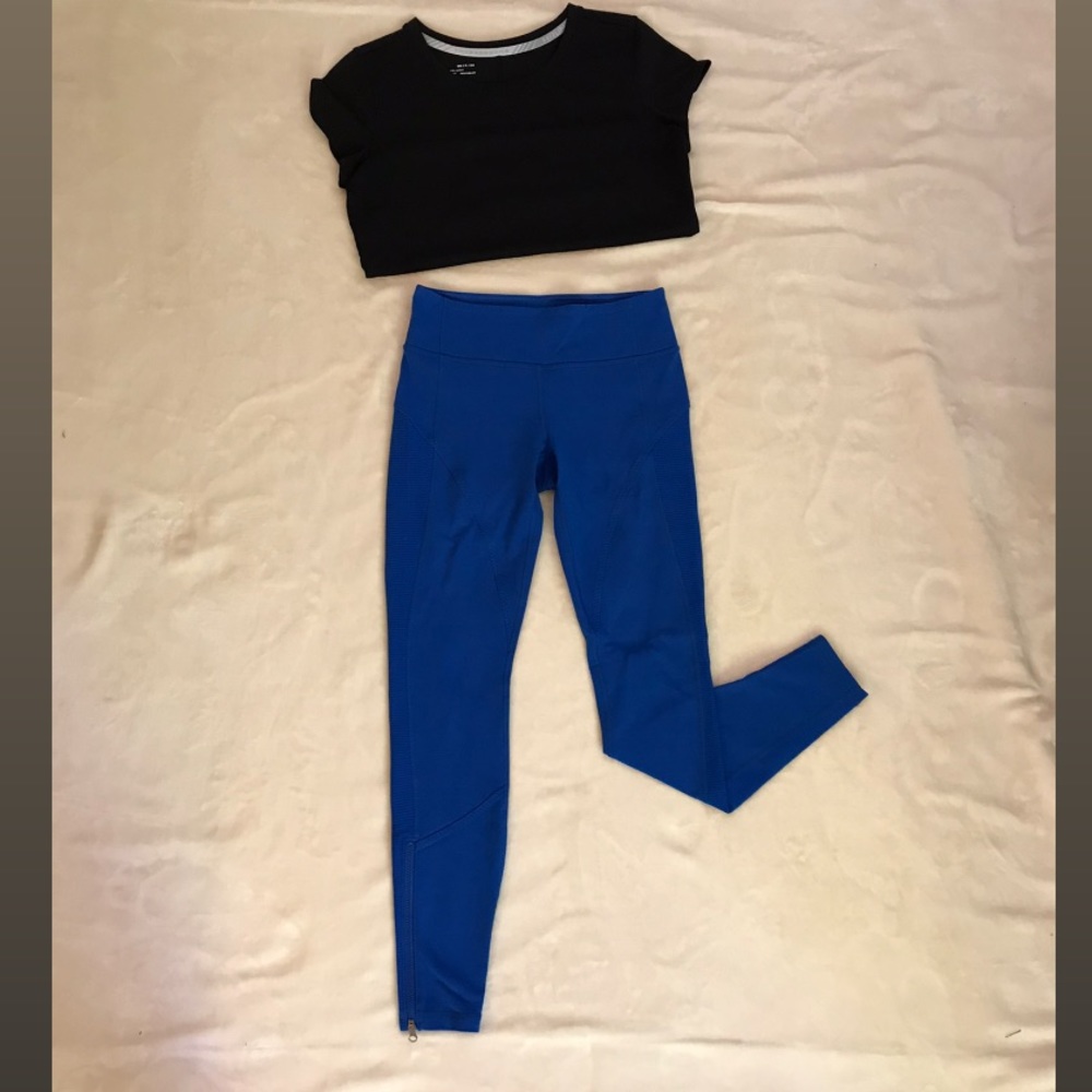 lululemon blue leggings